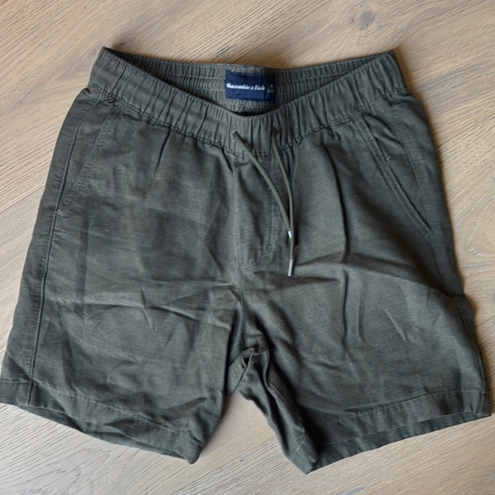 Abercrombie Dark Olive Shorts